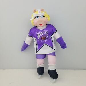 Miss Piggy Vintage Doll 1995 Muppets McDonalds NHL Collaboration